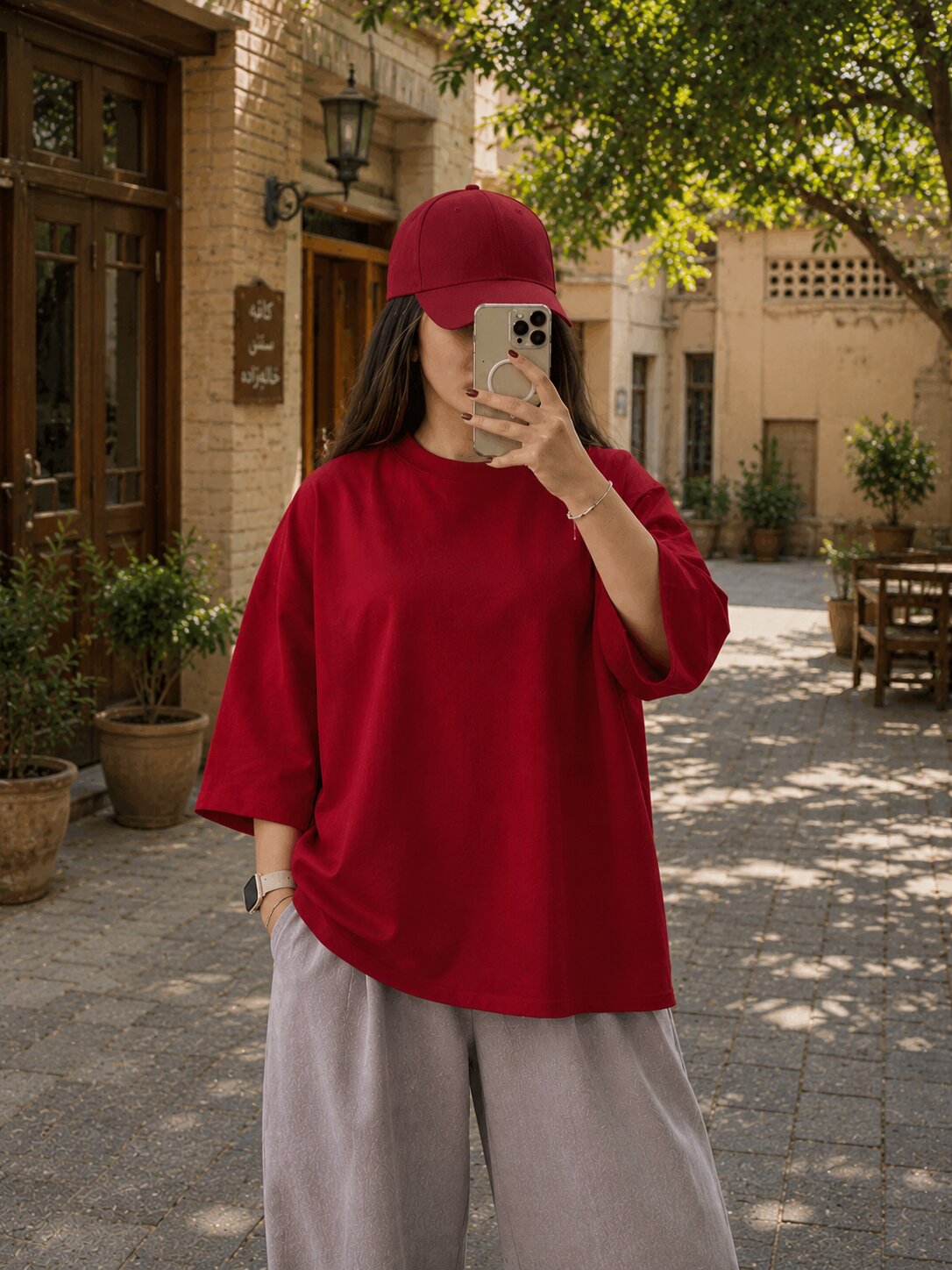 تیشرت باکسی مردانه دخترانه